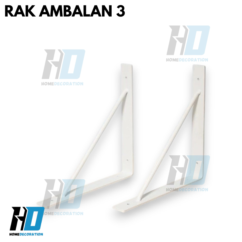 Besi Siku Rak Dinding Serbaguna Bracket Besi Siku Rak Ambalan Dinding Susun Tebal