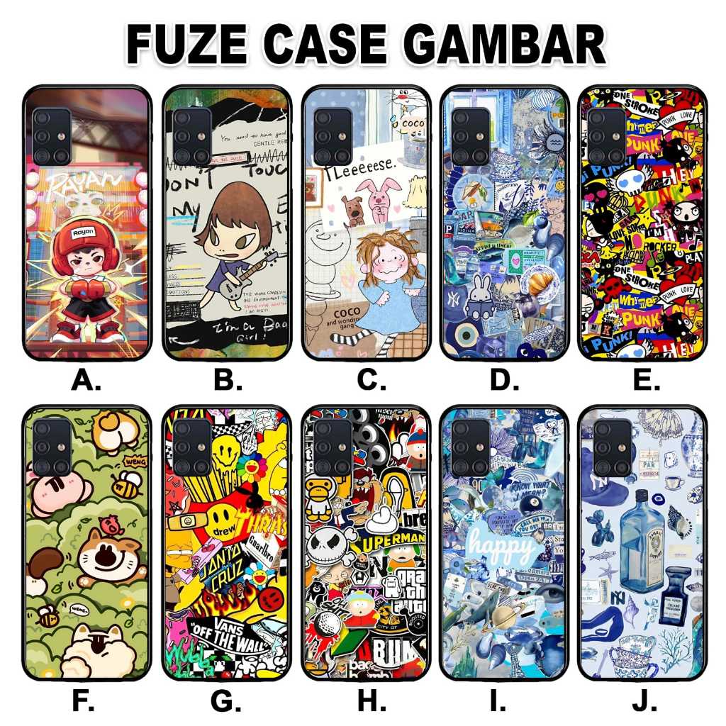 Casing Vivo S1 Vivo S1 Pro Vivo V11 Vivo V15 Pro Vivo V17 Pro Vivo V19 Softcase Fuze Case Gambar Uni