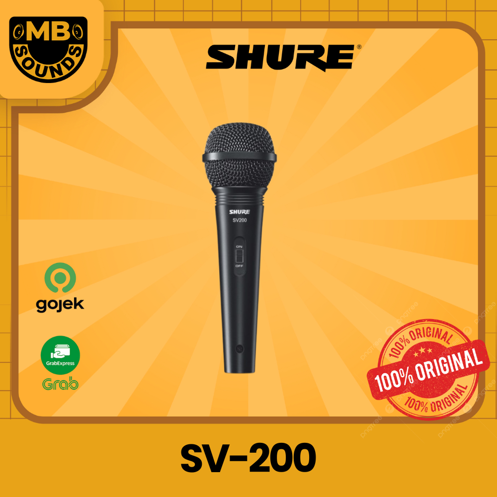 SHURE SV200 / SV 200 / SV-200 MICROPHONE ORIGINAL