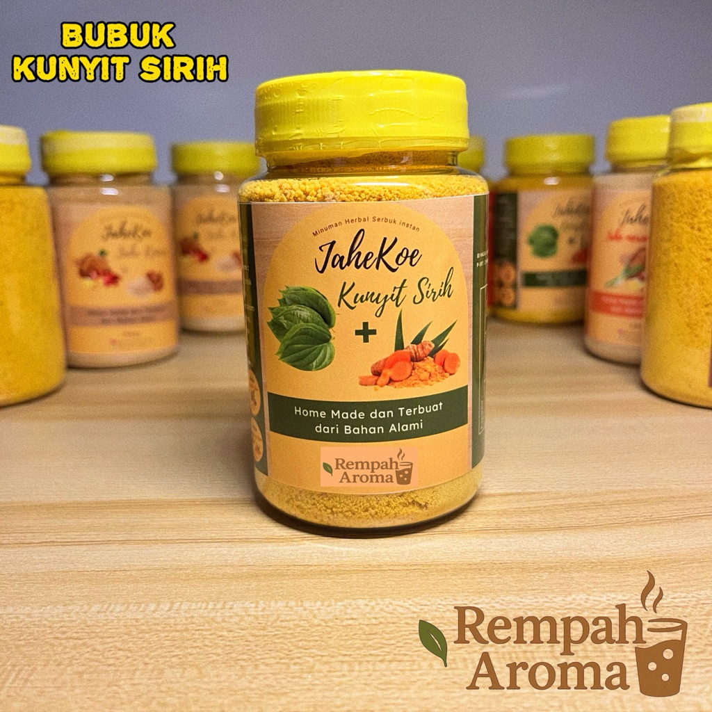 

Kunyit Sirih Serbuk Asli Balikpapan 240gram