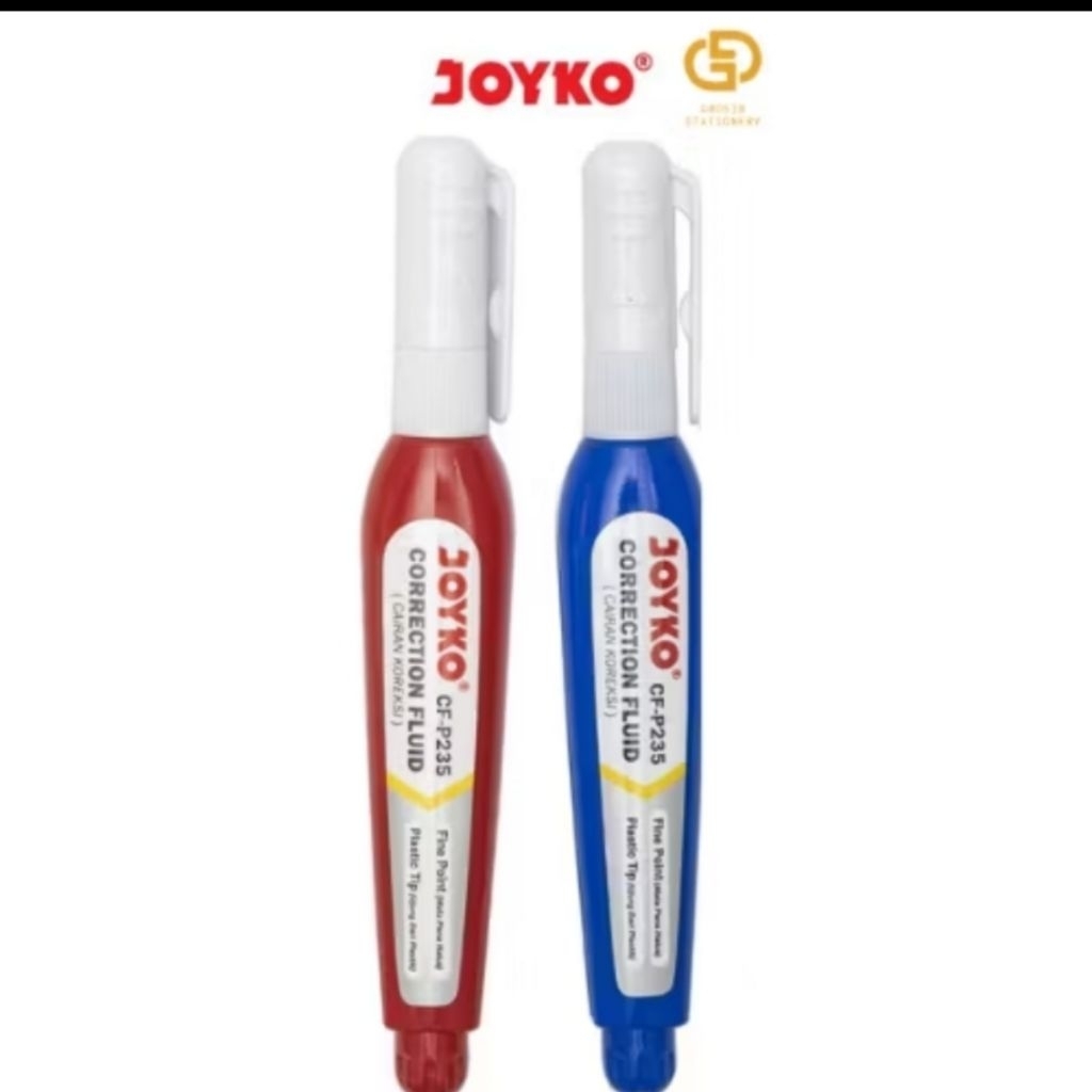 

[ 1 PCS ] JOYKO CORRECTION FLUID CF-P235 / PENGHAPUS CAIR JOYKO CF-P235