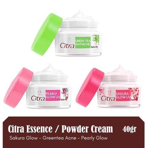 Citra Hazeline Moisturizer Pelembab Wajah 40g - Sakura Glow| mutiara | greentea