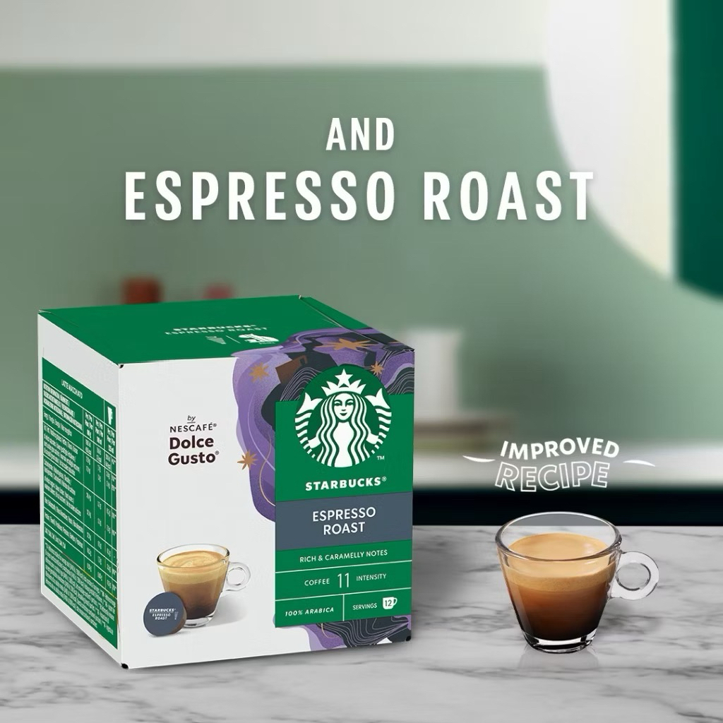 

Starbuks Espresso roast / dolce gusto capsule