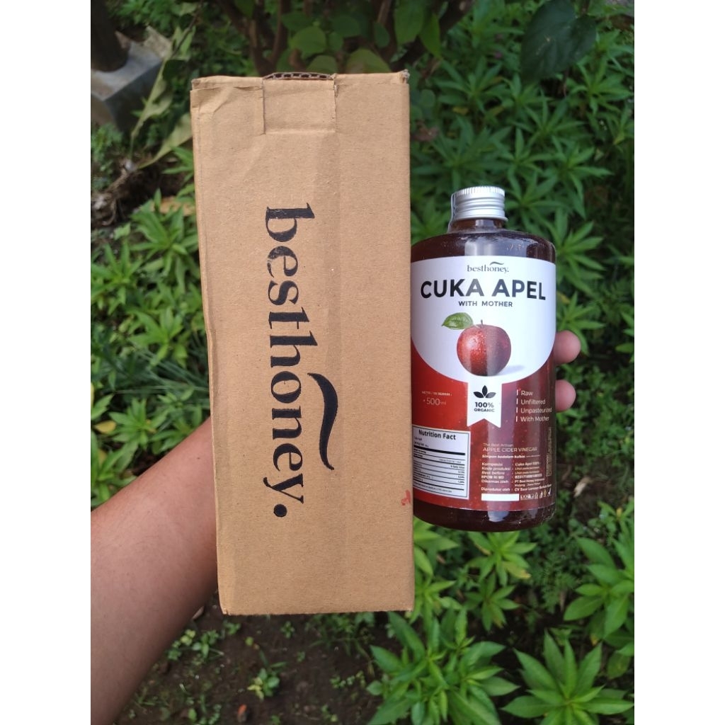 

Cuka Apel By Best Honey (500ml)