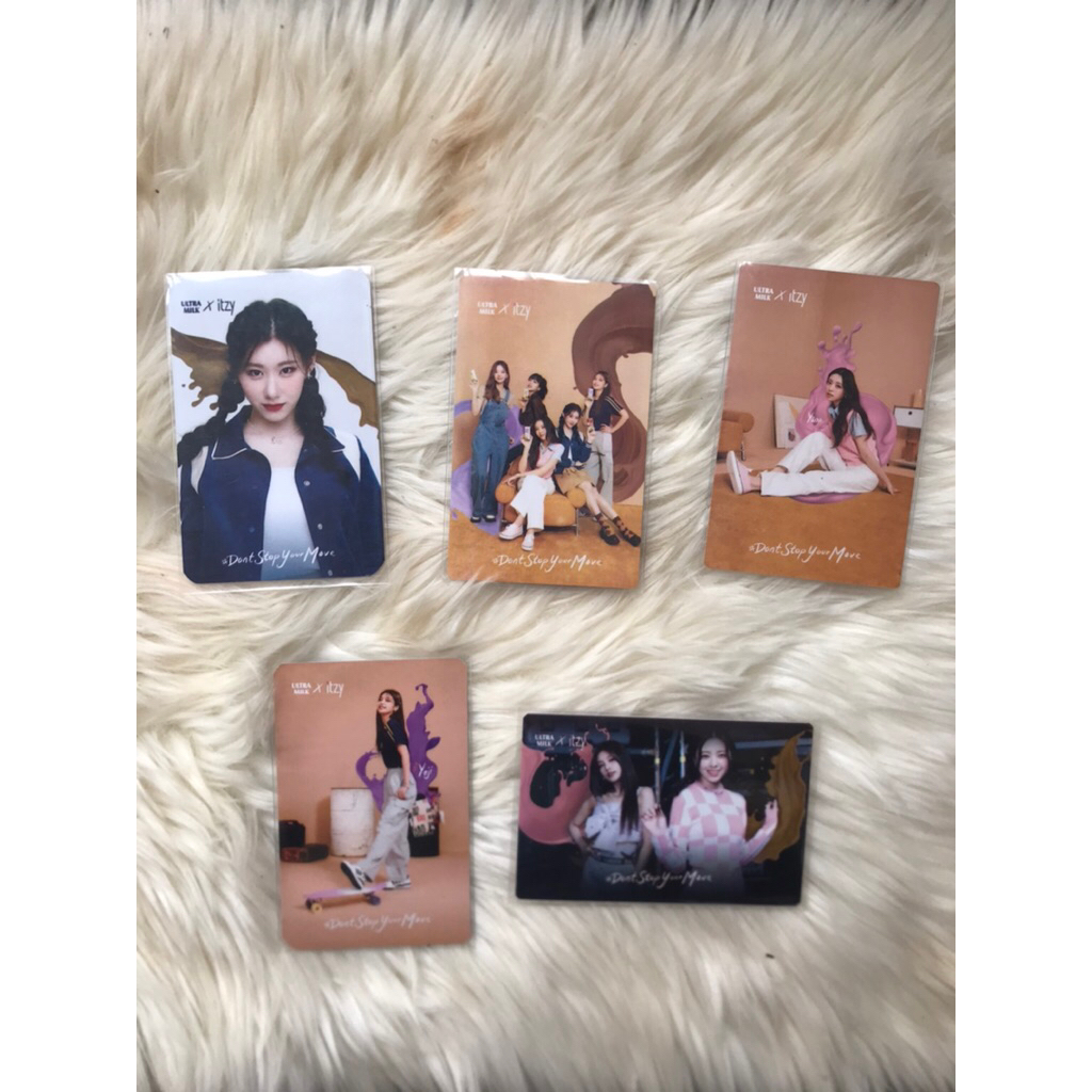 ITZY ULTRAMILK PHOTOCARD