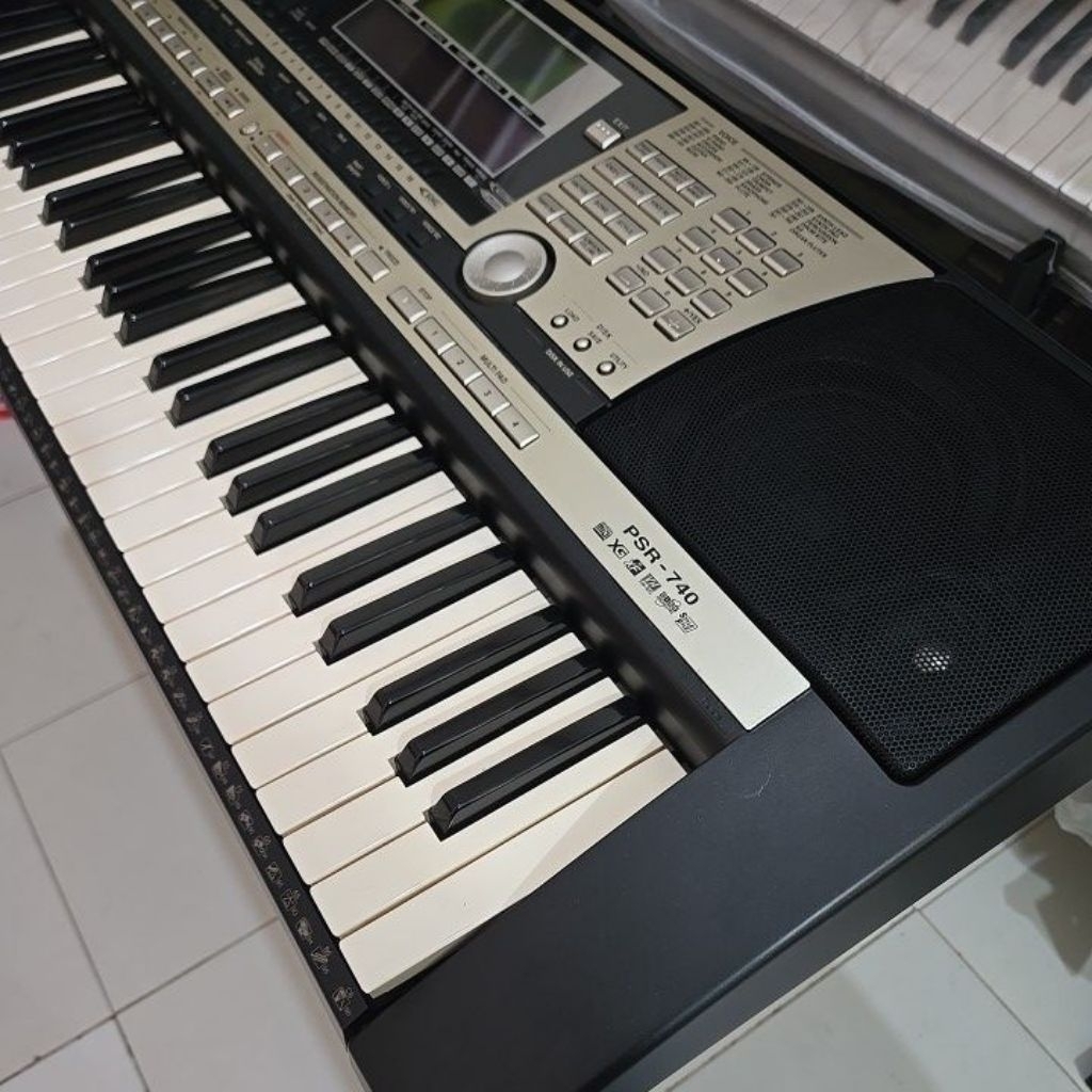 YAMAHA PSR 740 / YAMAHA PSR-740 Keyboard Organtunggal Second Mulus Rumahan Made in Japan