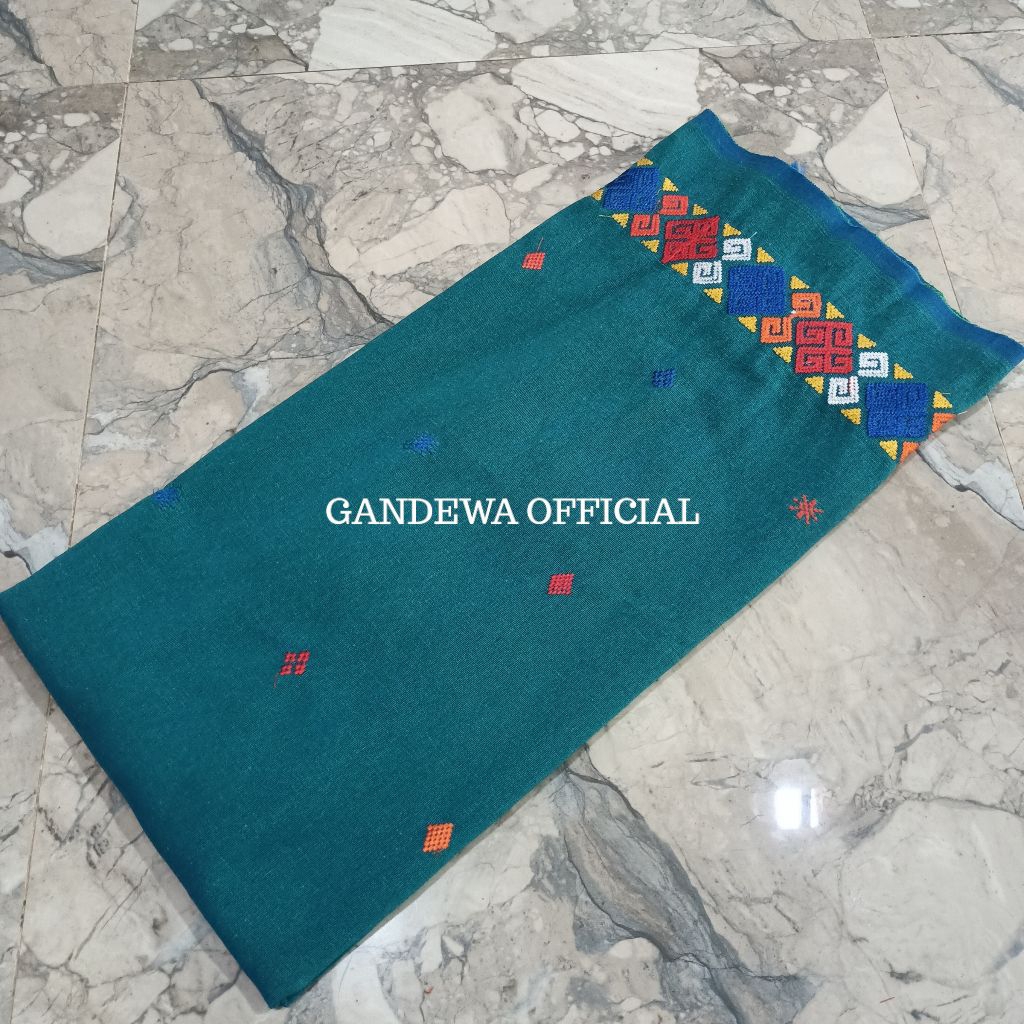 GANDEWA TENUN || Kain Tenun Pabintik Bordir Motif Toraja Pasinki