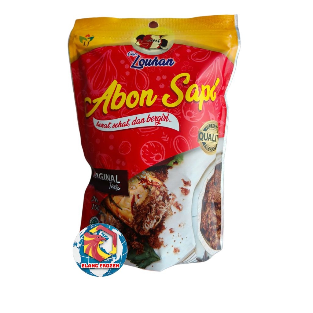 

Abon Sapi Cap Louhan Original Taste 100gr