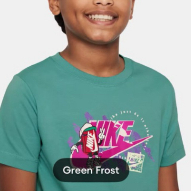 Nike Kids' Sportswear T-Shirt - Green Frost