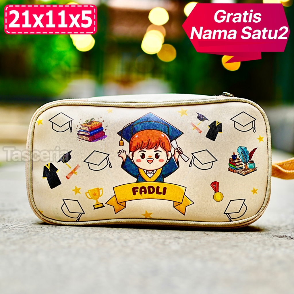 

Pencil Case Anak Suvenir TK Paud Custom Nama