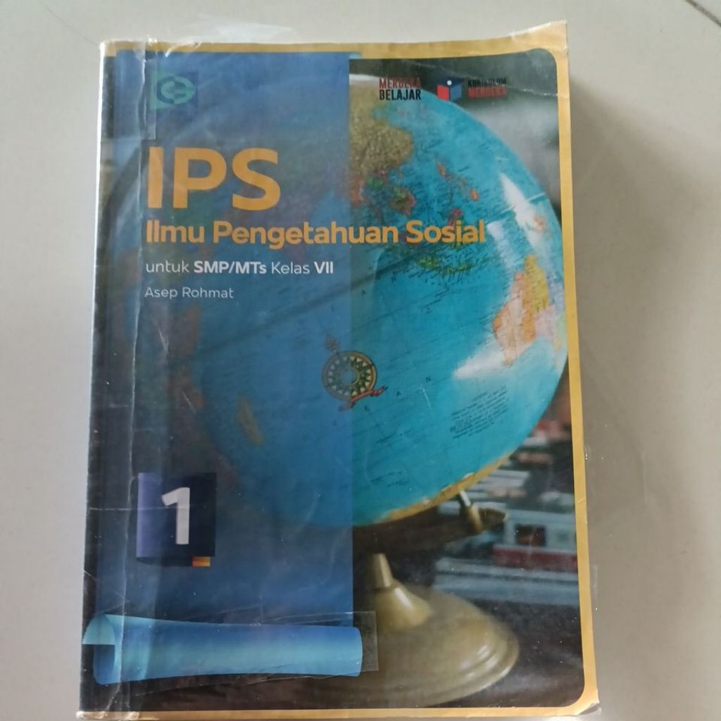 Buku bekas Ips kelas 7 SMp