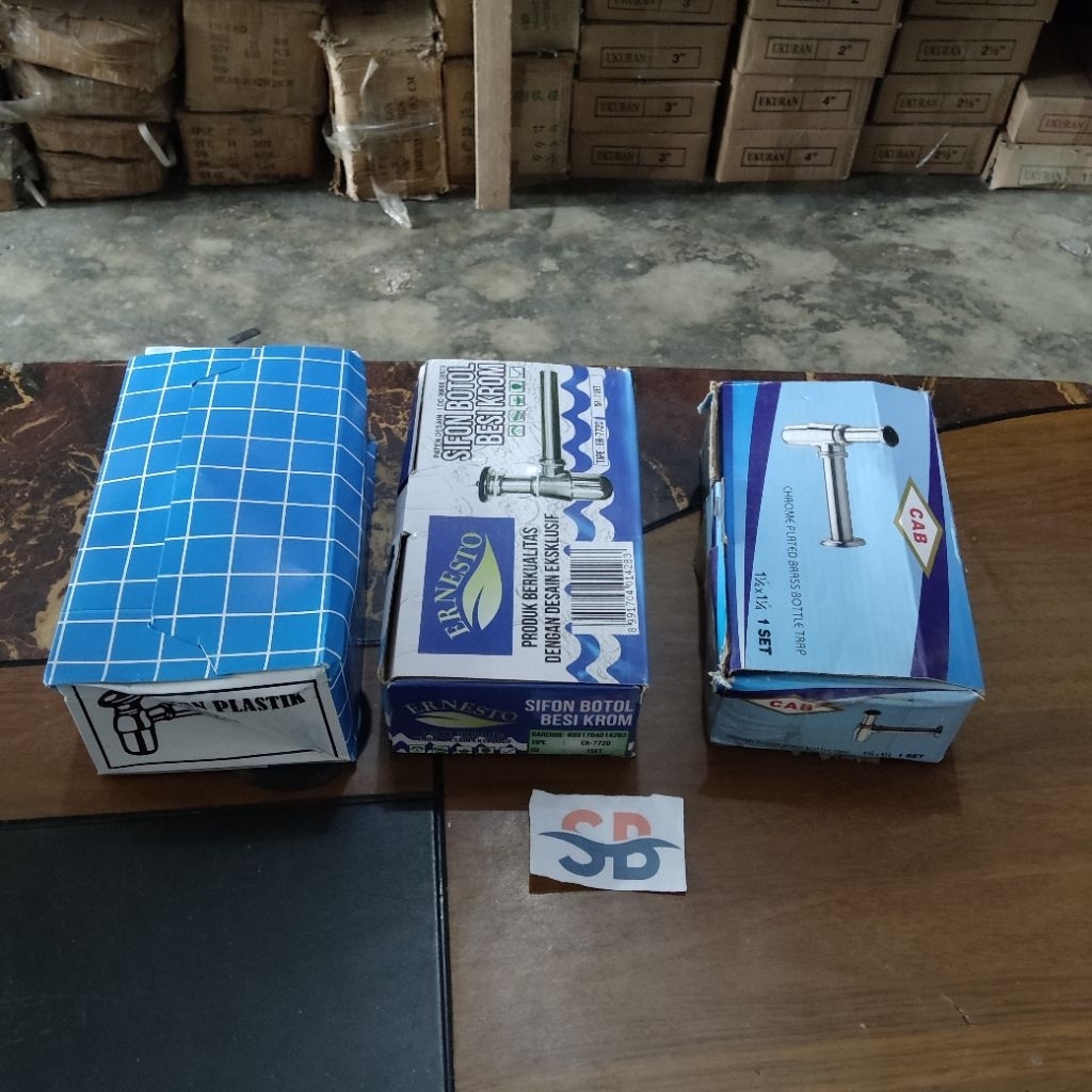 sifon wastafel besi stainless / afur pembuangan wastafel / sifon pembuangan cuci tangan / sifon boto