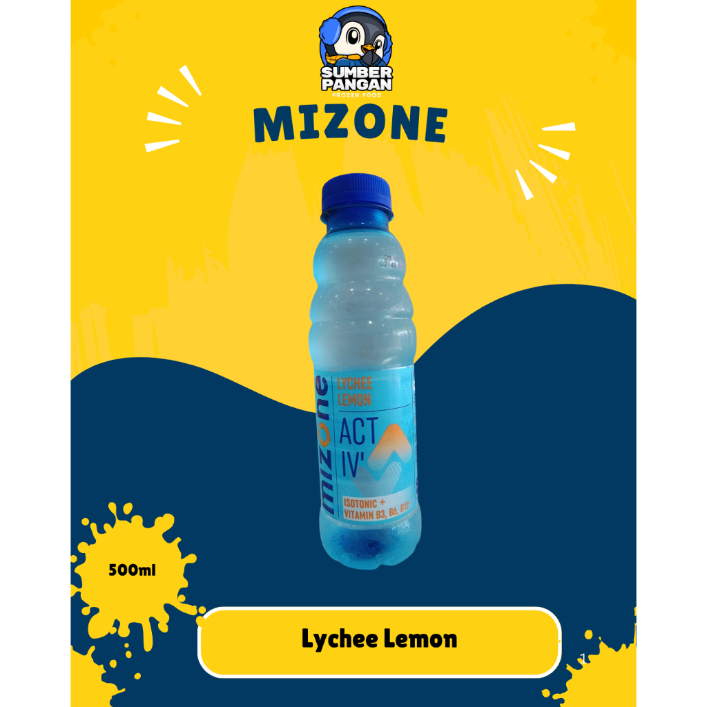 

Mizone Active Isotonic Lychee 500ml