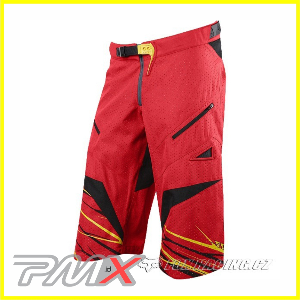 Fox Demo Short Red Original Celana Pendek MTB Downhill Trail Racing