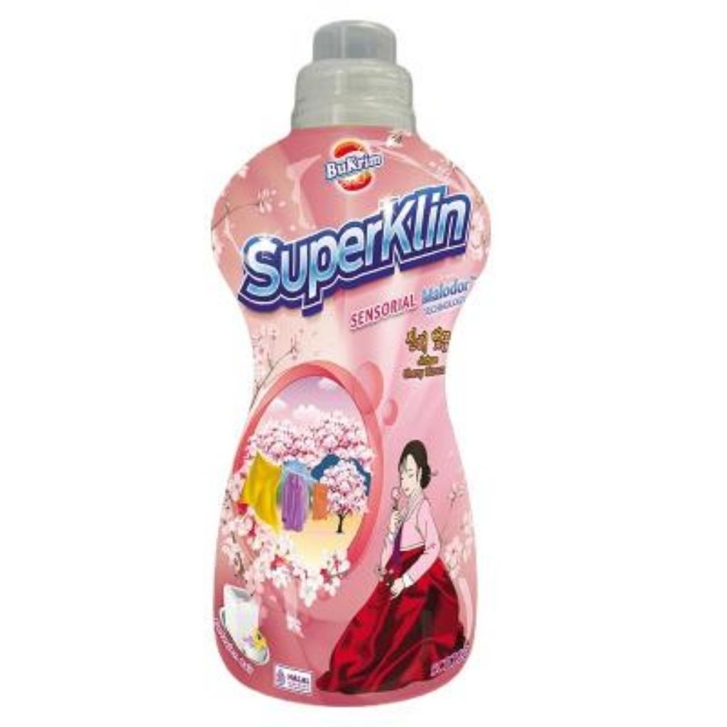 bukrim superklin deterjen cair Cherry blossom 700ml