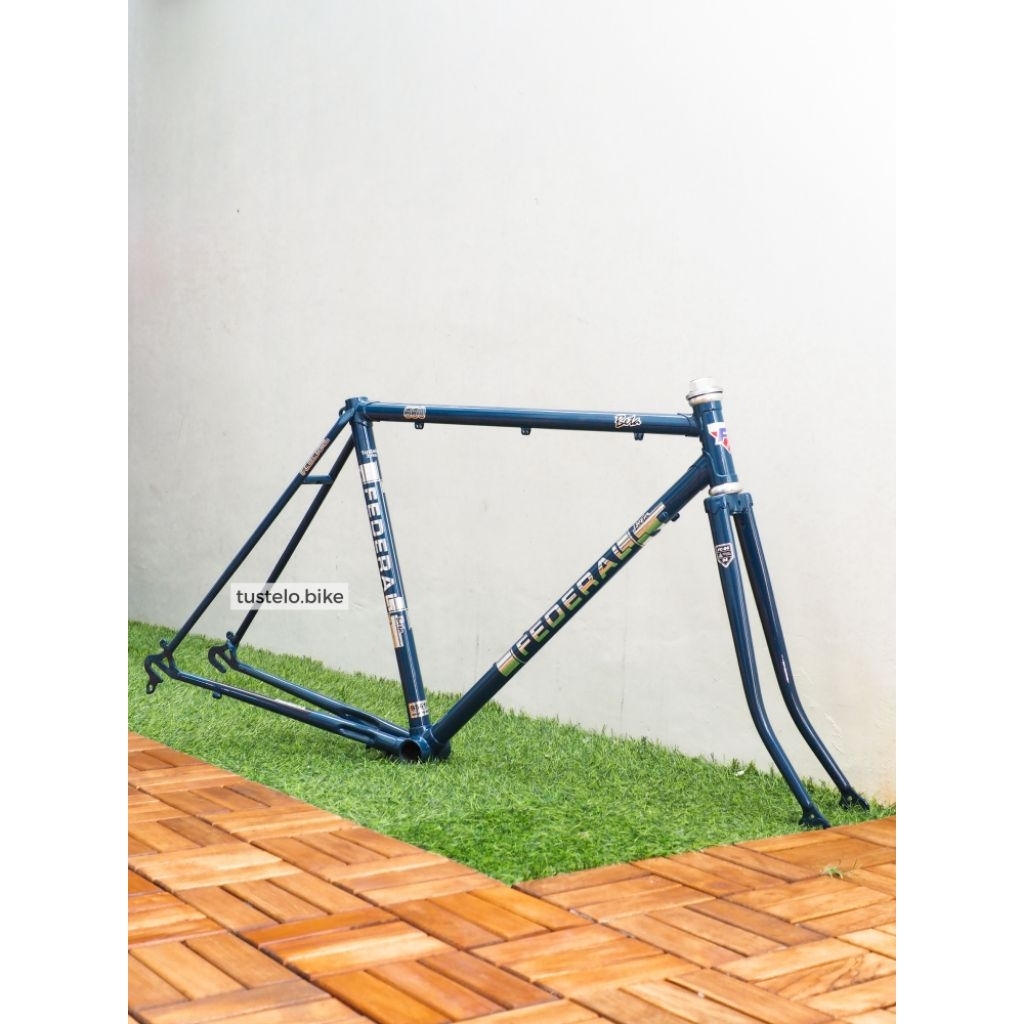 Frameset Vintage Roadbike 700c Federal Beta 550 Frame Balap Jadul Hybrid Commuter