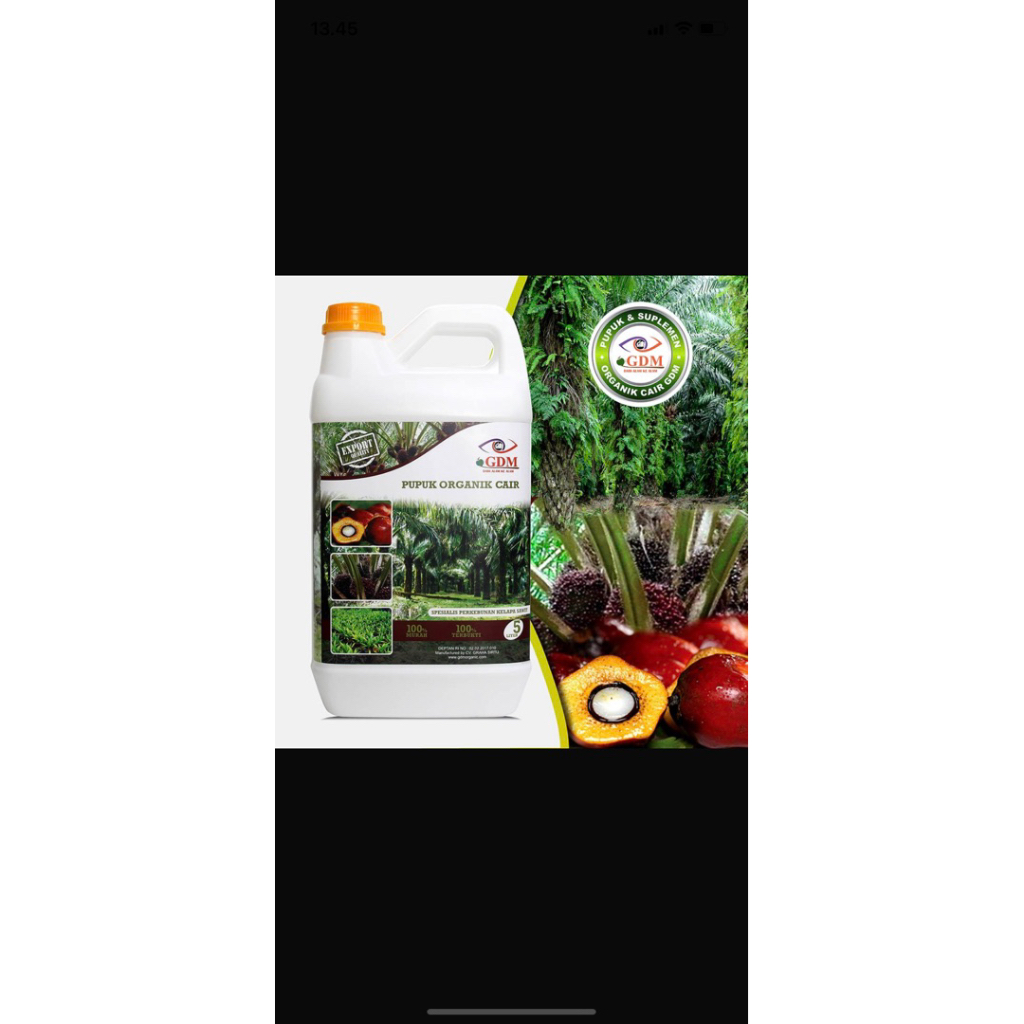 Pupuk cair organik untuk kelapa sawit GDM 2 liter