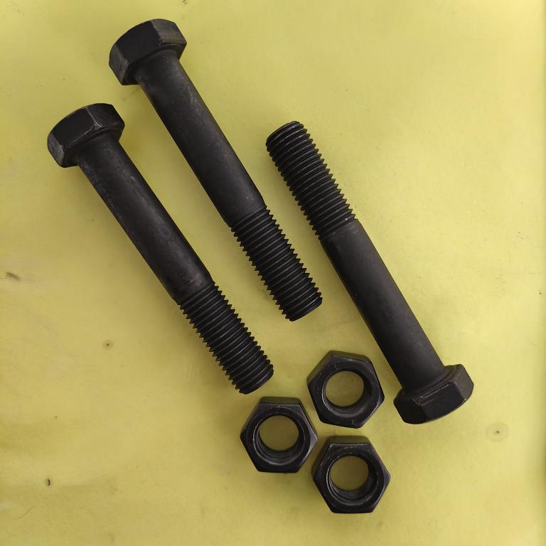 BAUT BAJA HTB 8.8 M18 X 120 / BAUT BAJA M18 X 120 HITAM / BAUT M18X120 BAJA / BAUT 27 KUNCI 27 HALF 