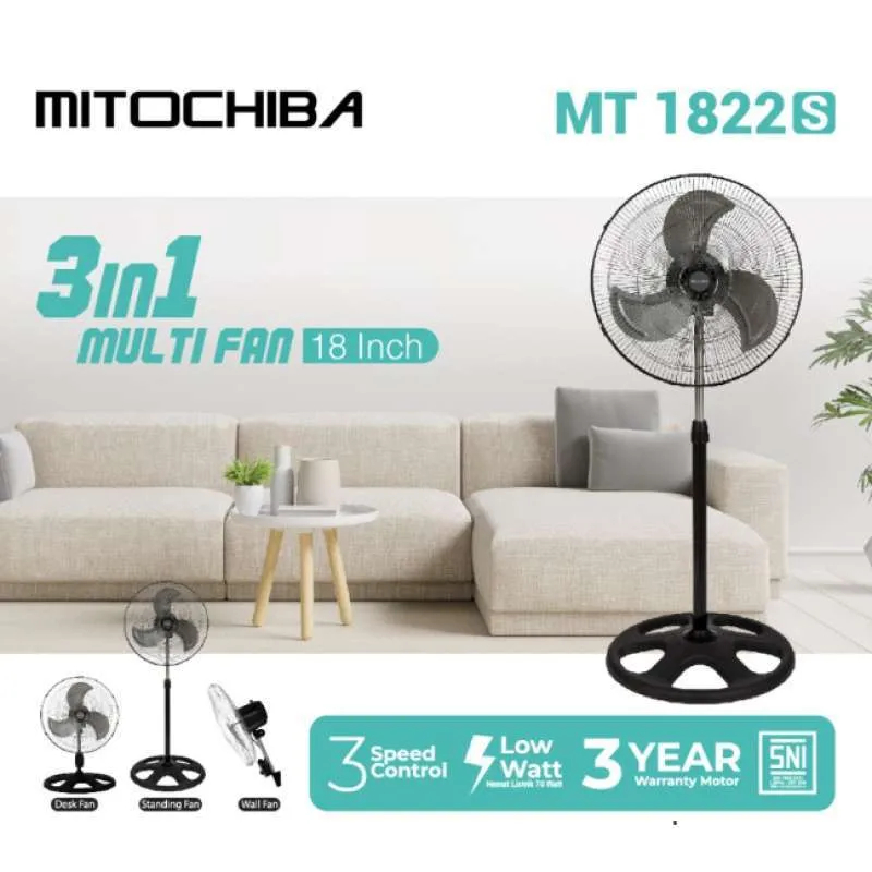 Mitochiba Kipas Angin 1822 S