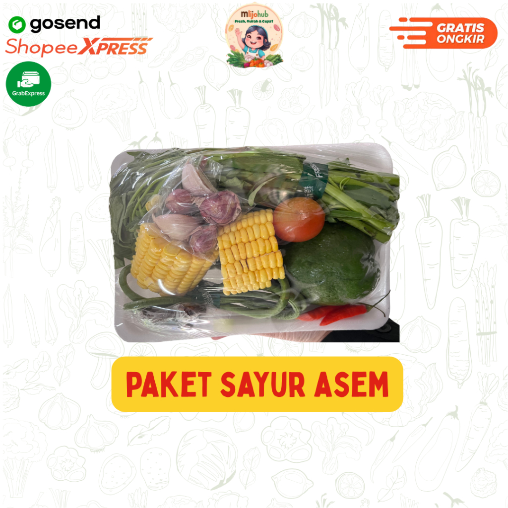 

Paket Sayur Asem - Pengiriman Instan - Fresh Mlijohub Malang