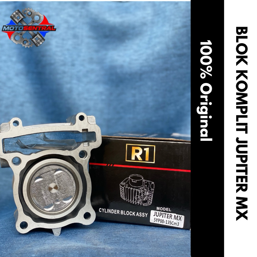 Blok Seher Komplit Jupiter Mx Old + Piston Ring R1