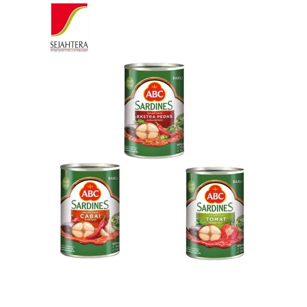 

ABC SARDINES ALL VARIAN 425g