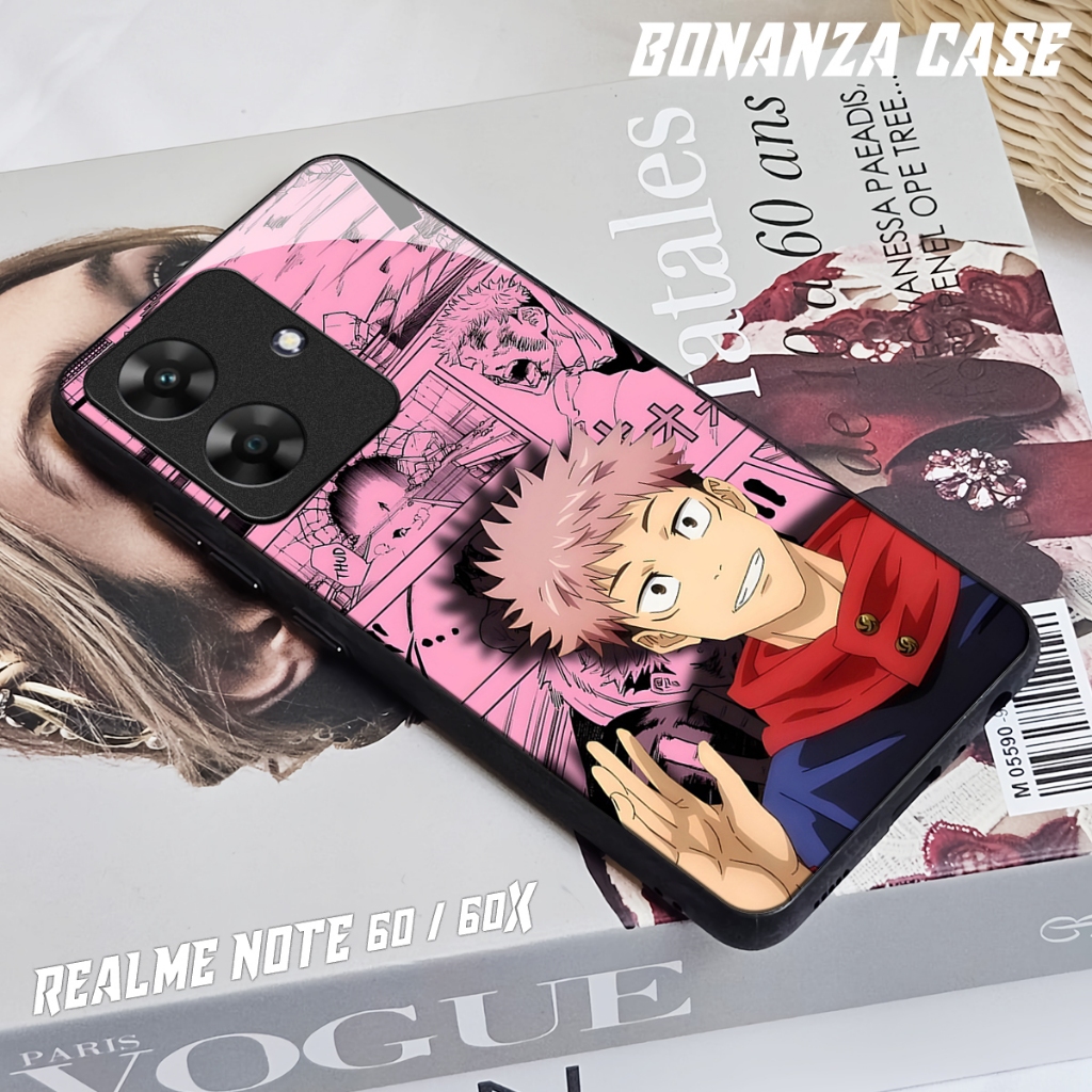 Bonanza - Softcase Hp Realme Note 60 / Note 60x - Softcase Hp Realme - Casing Hp Terlaris - kondom H