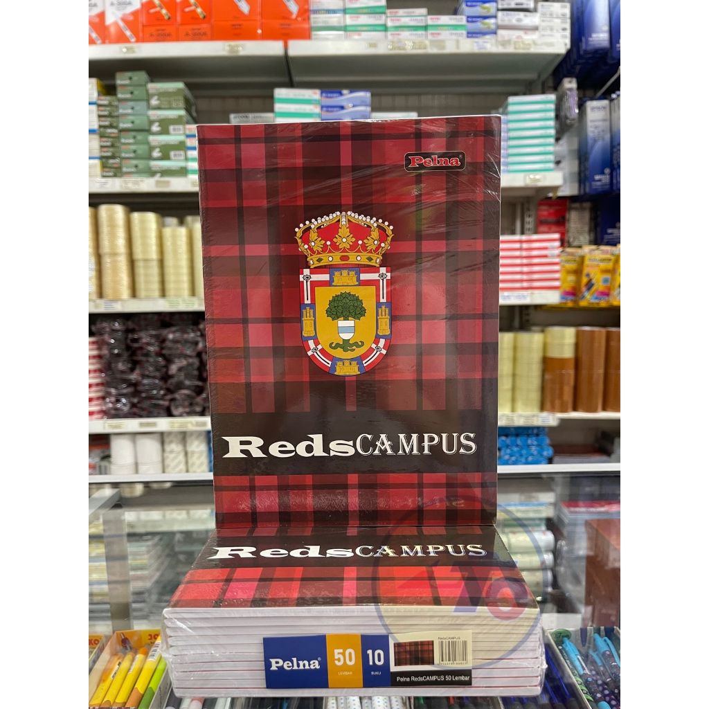 

(10 PCS) BUKU TULIS KAMPUS PELNA 50 LEMBAR / BUKU TULIS CAMPUS / BUKU TULIS SD SMP SMA / BUKU TULIS