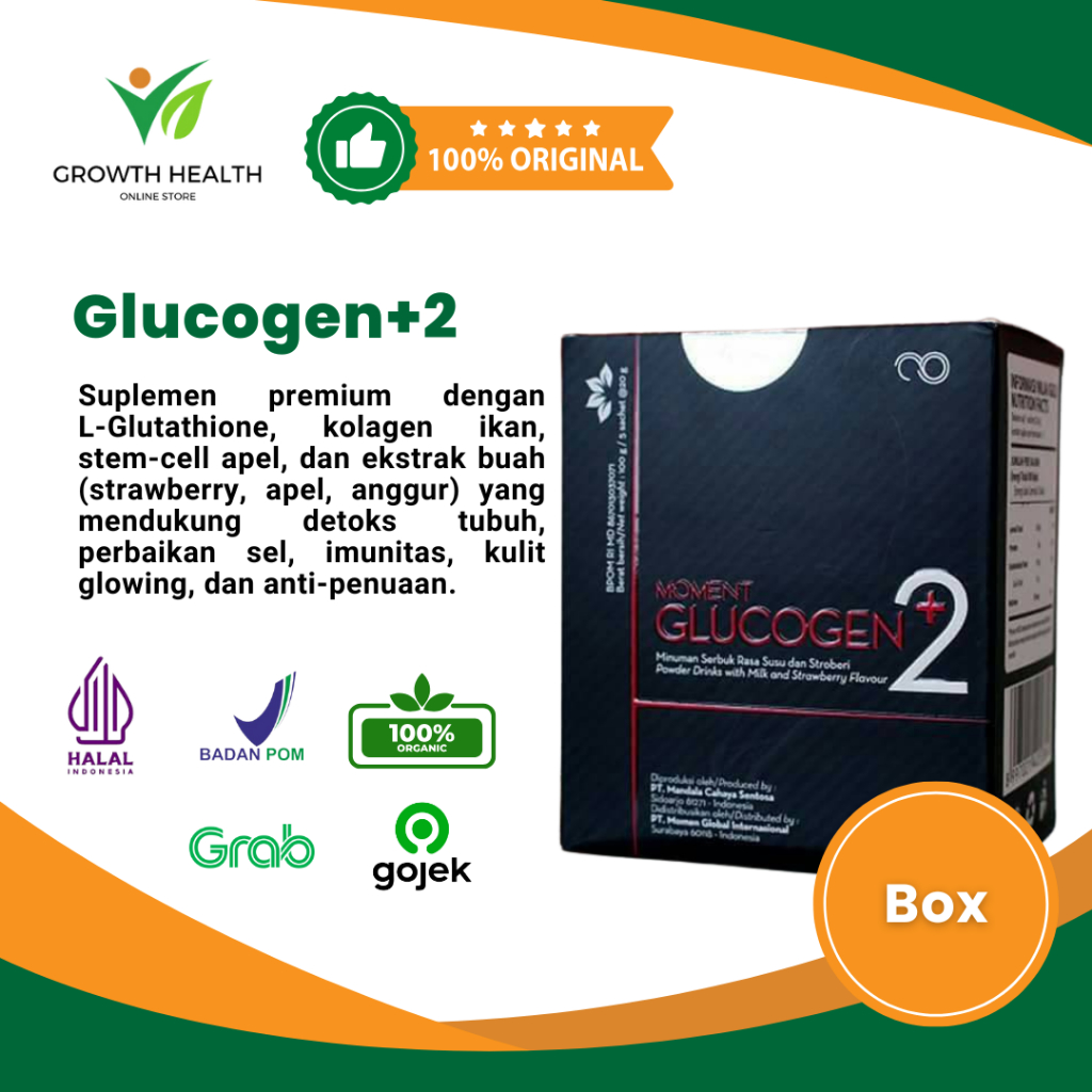 New Glucogen+2 | Moment Glucogen+2 Box Mini, Glucogen Moment