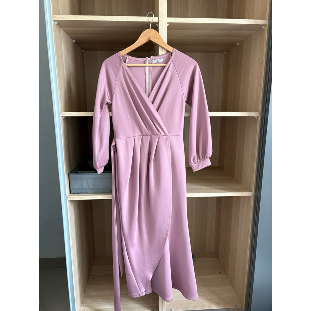 Preloved Lila Wrap Dress Atvezzo