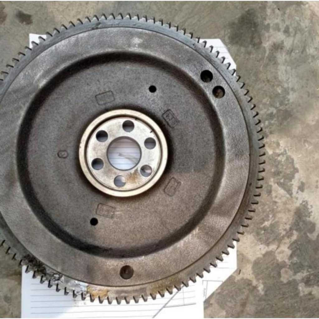 roda gila flywheel kijang kapsul 7k original
