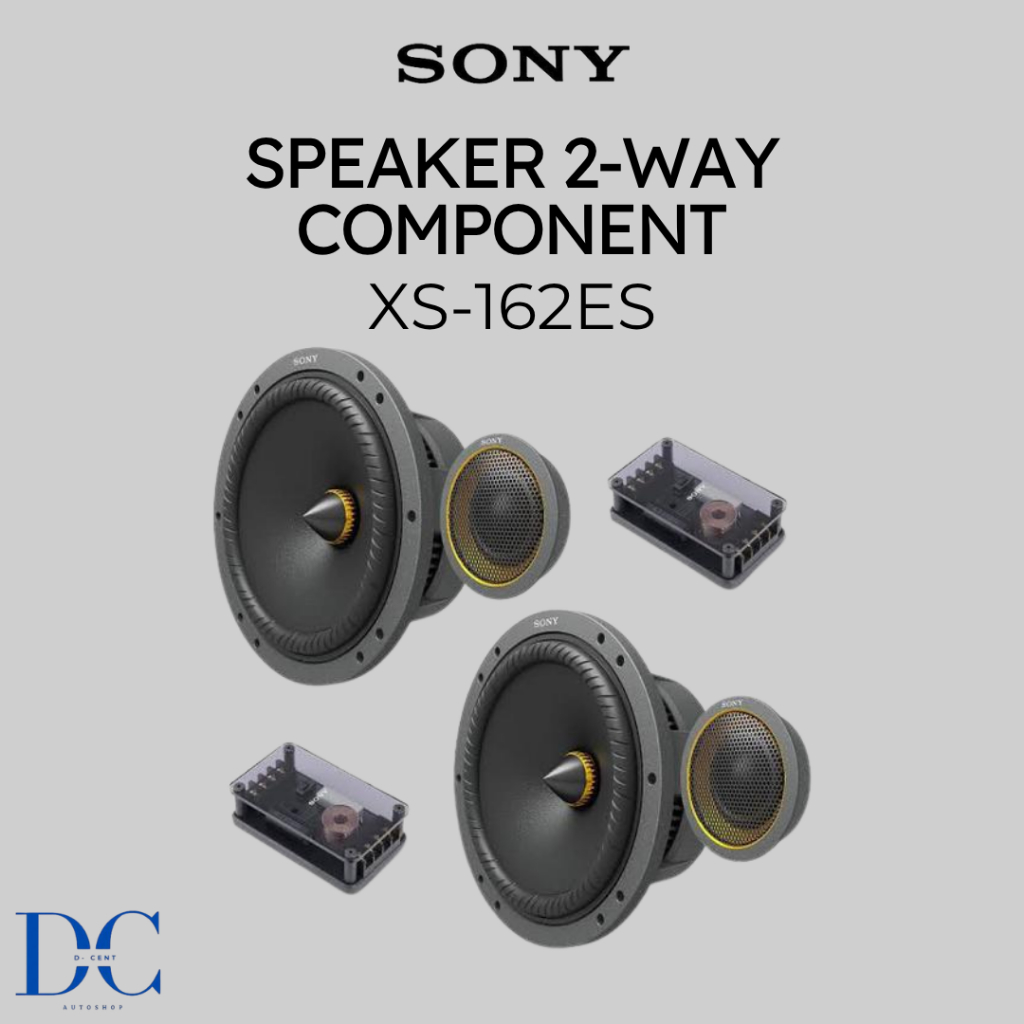 Speaker 2-Way Component Mobil SONY XS-162ES - SONY Speaker Mobil - Audio Mobil - 100% Original