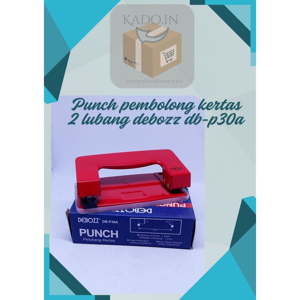 

pembolong kertas punch 2 hole db-p30a
