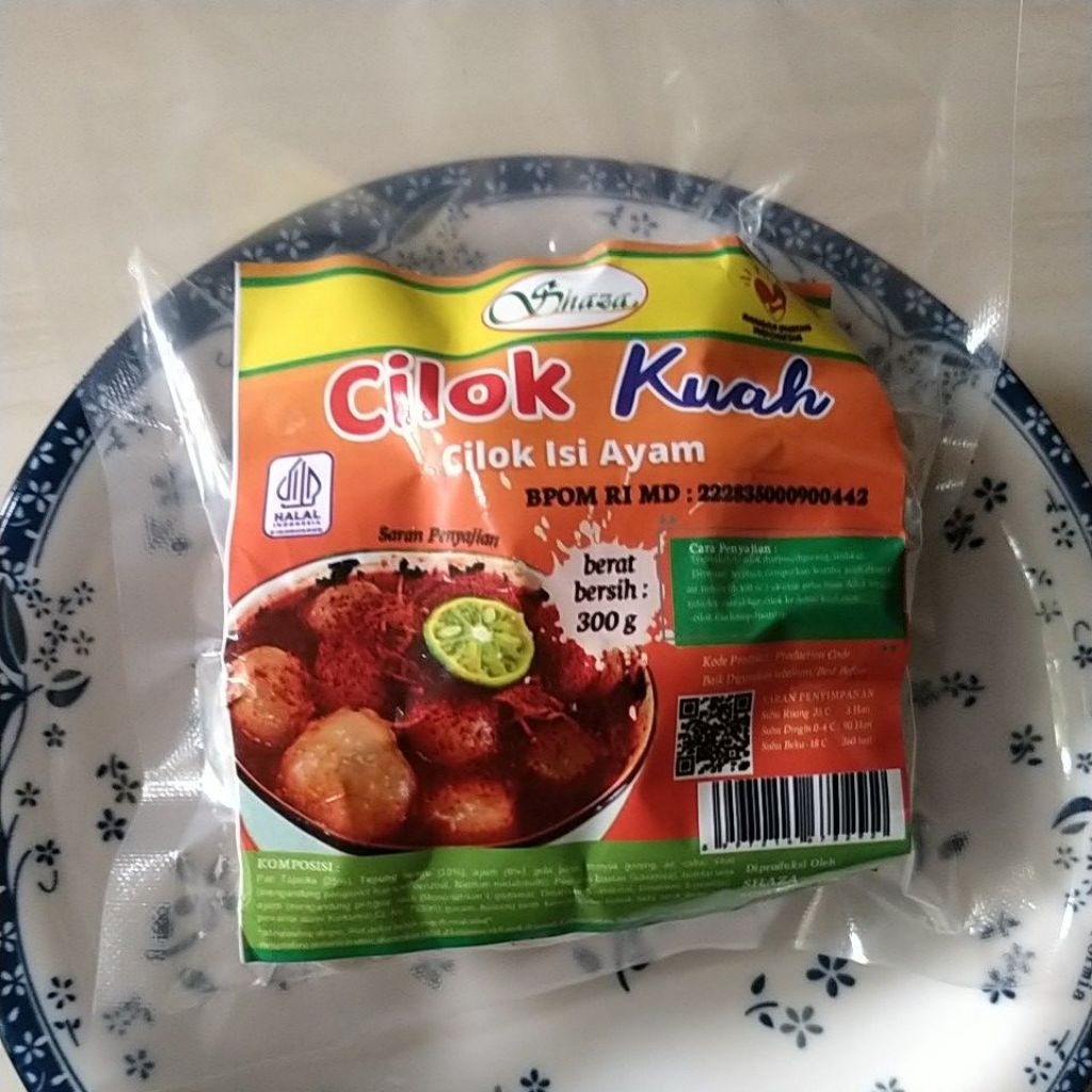 

Cilok Kuah Isi Ayam