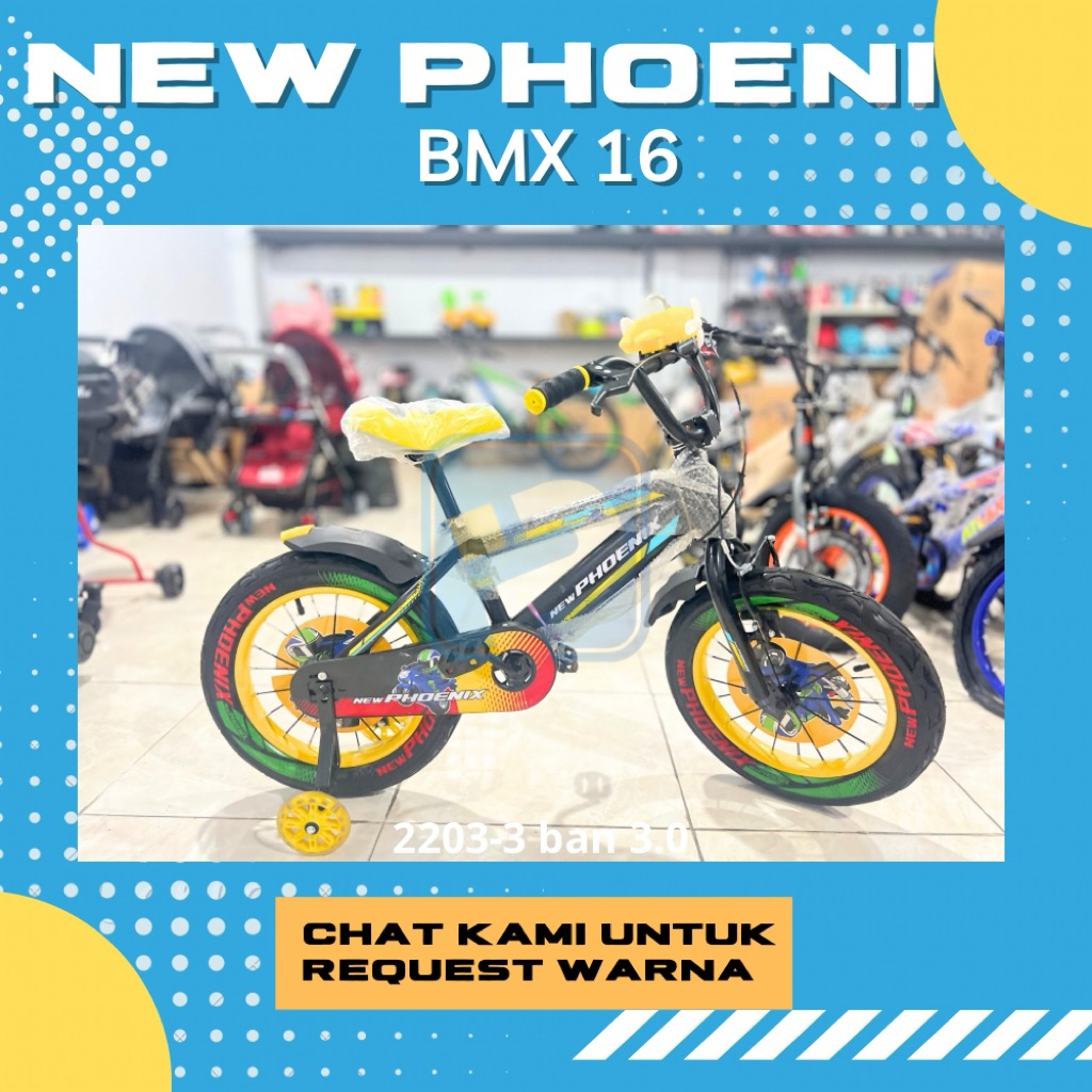 BMX 16 12 18 NEW PHOENIX 2203-3 BAN 3.0 [PROMO LAMONGAN]