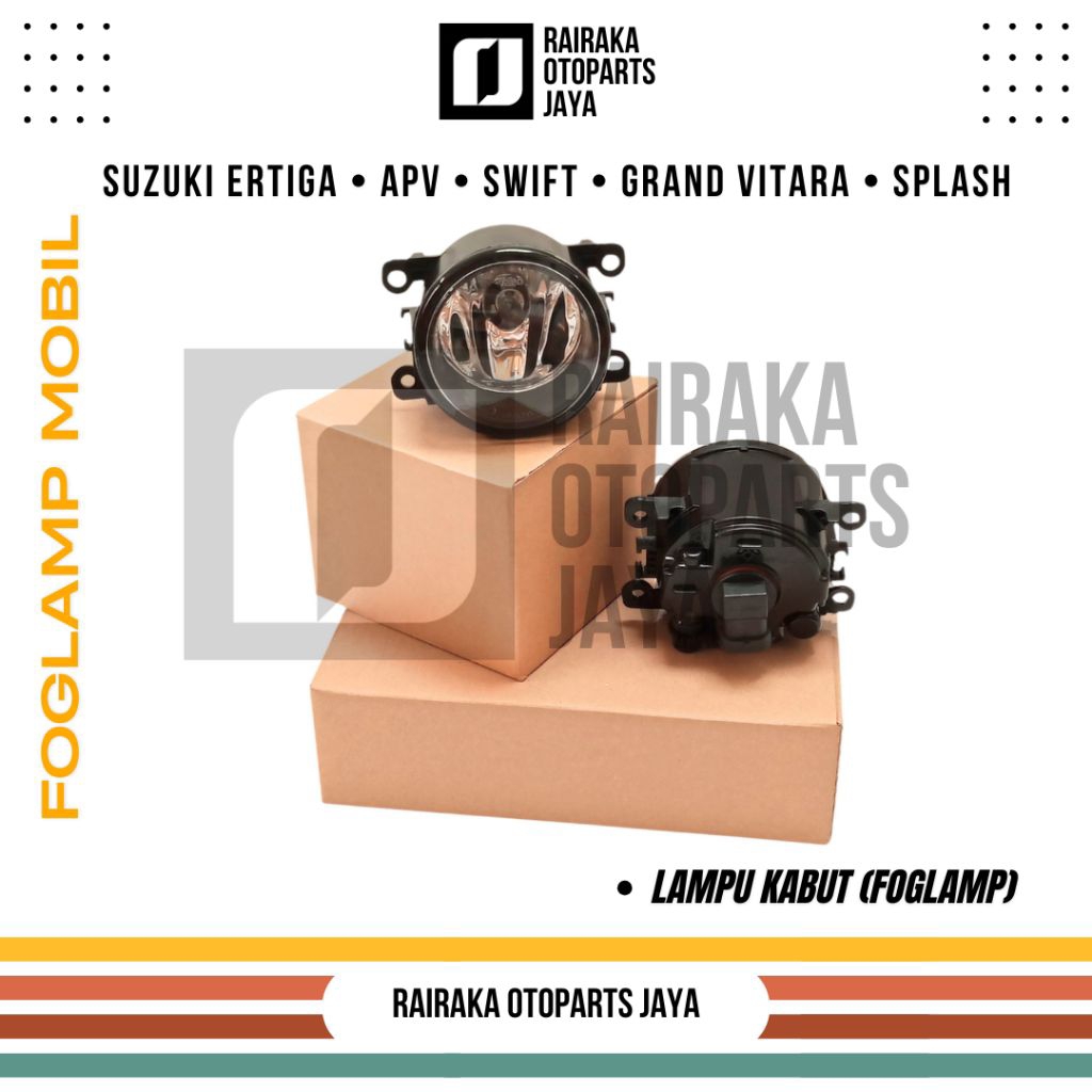 Foglamp Mobil Suzuki APV Ertiga Grand Vitara Swift Splash Lampu Kabut