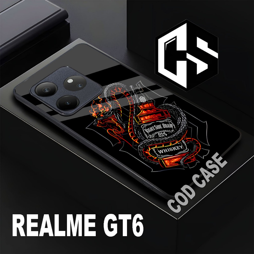 (COD 118)Softcase Glossy REALME GT6/case realme gt6/casing realme gt6 glitter/case realme gt6