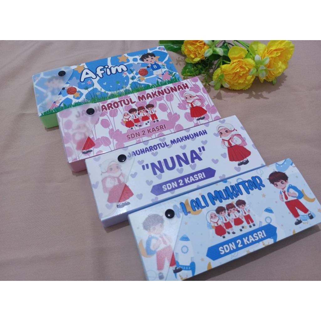

Tepak Custom nama, Tempat Pensil Nama