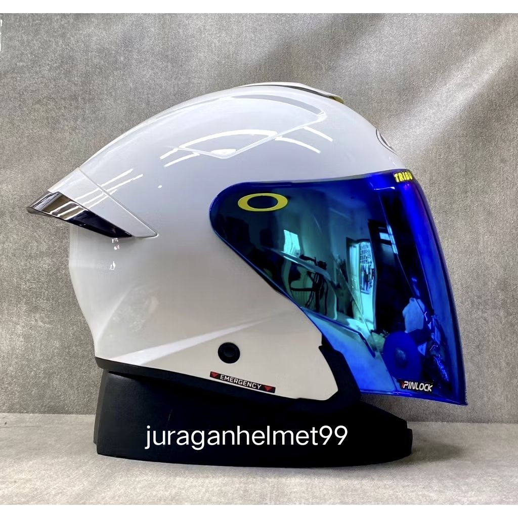 Helm Half face INK Terra 2 Paket Ganteng