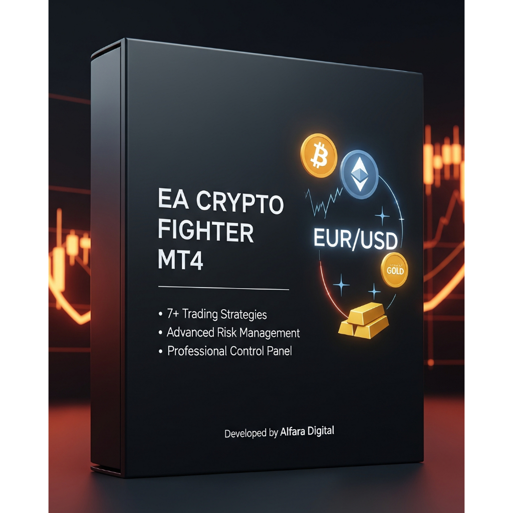EA Robot Perdagangan Aset Crypto Fighter MT4 - Software Otomatis