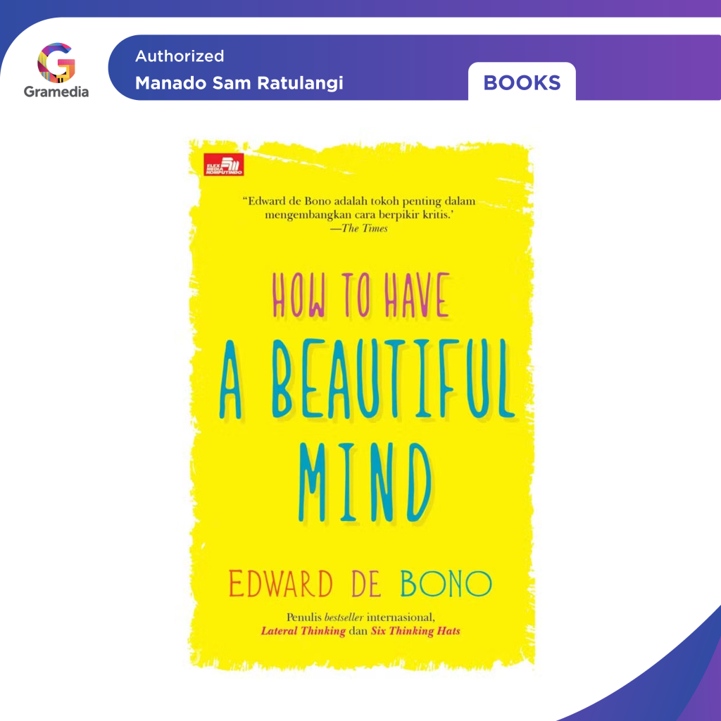 Gramedia Manado - How To Have A Beautiful Mind
