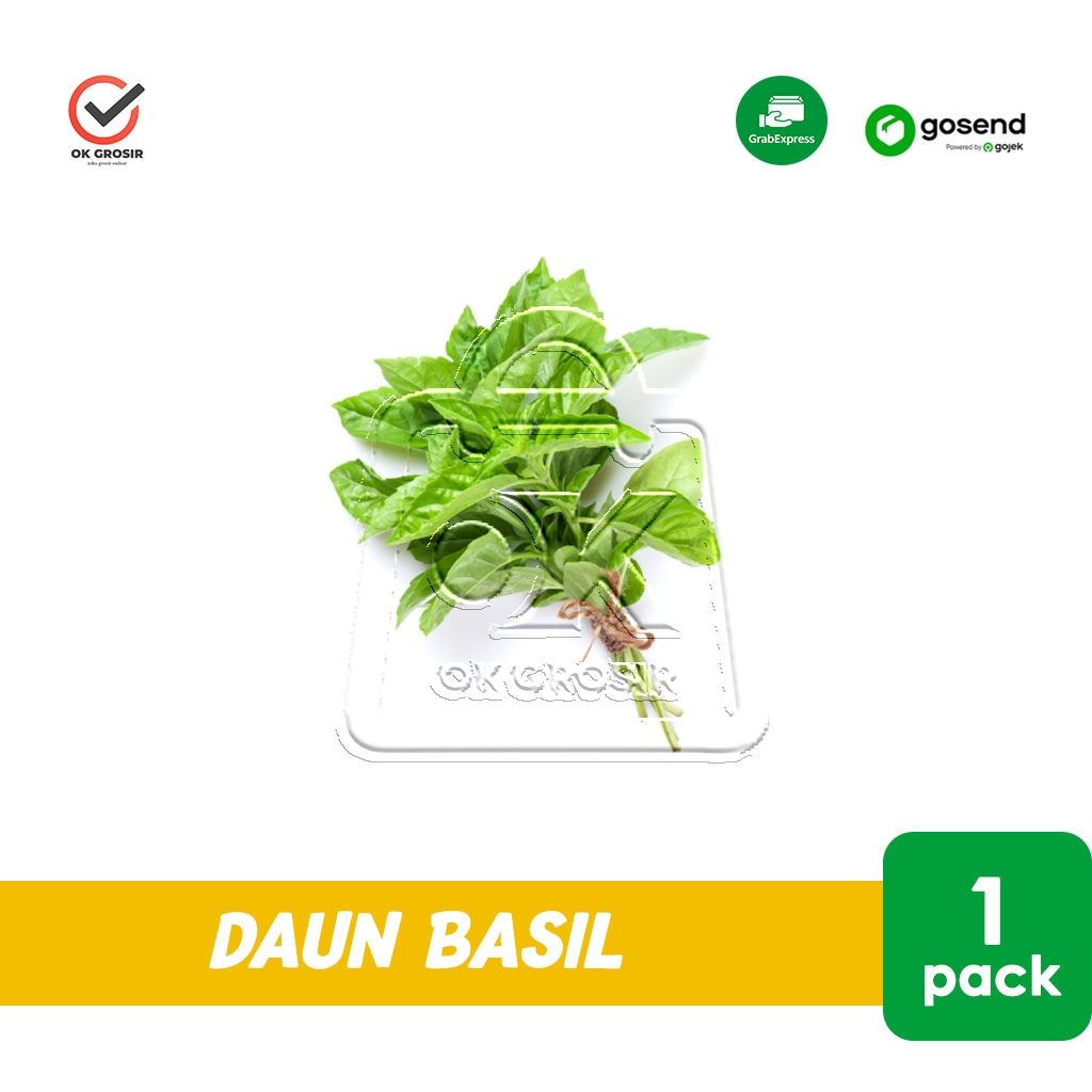 

Daun Basil Segar Organik Fresh Basil Leaves (KHUSUS INSTANT)