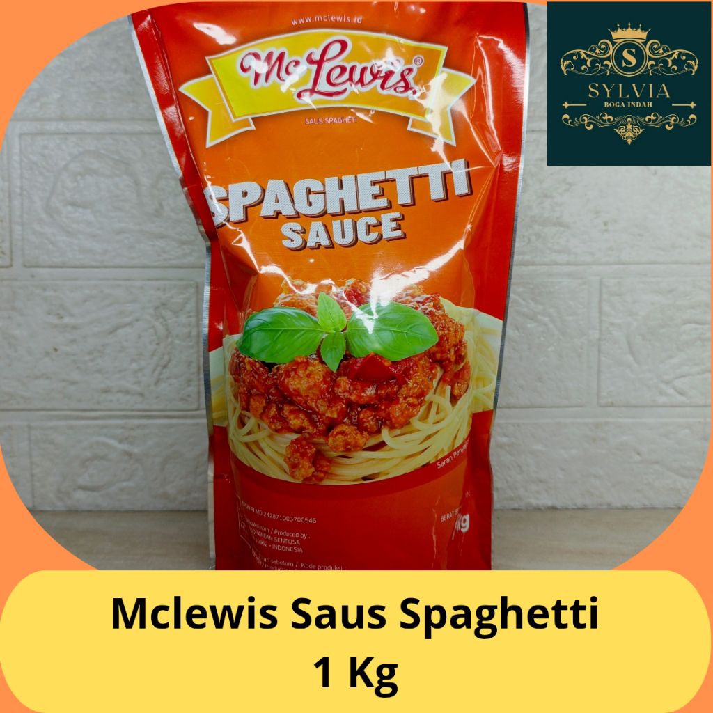

Mclewis Spaghetti Sauce / Saus Spaghetti 1 Kg