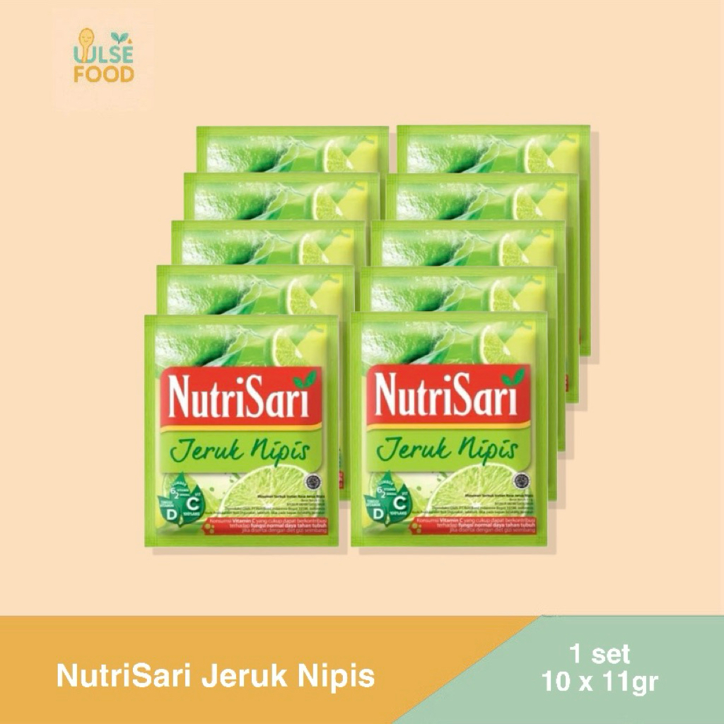 

NUTRISARI Jeruk Nipis - Minuman Buah Instant