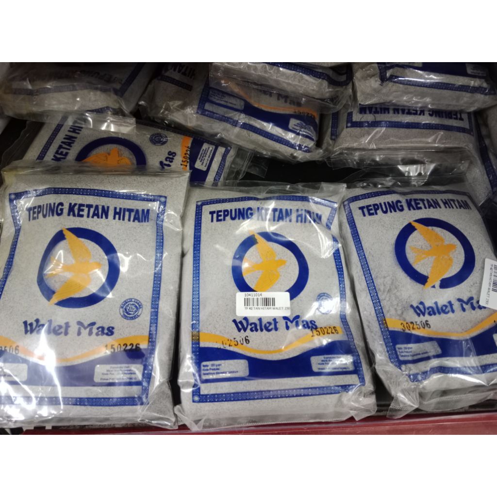 

Tepung ketan hitam walet mas 250 gr