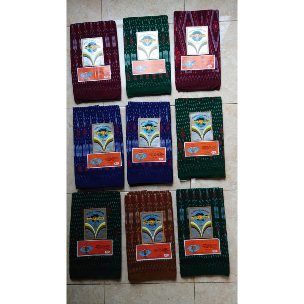 SARUNG GOYOR ATBM MERK JUARA DUNIA ORIGINAL