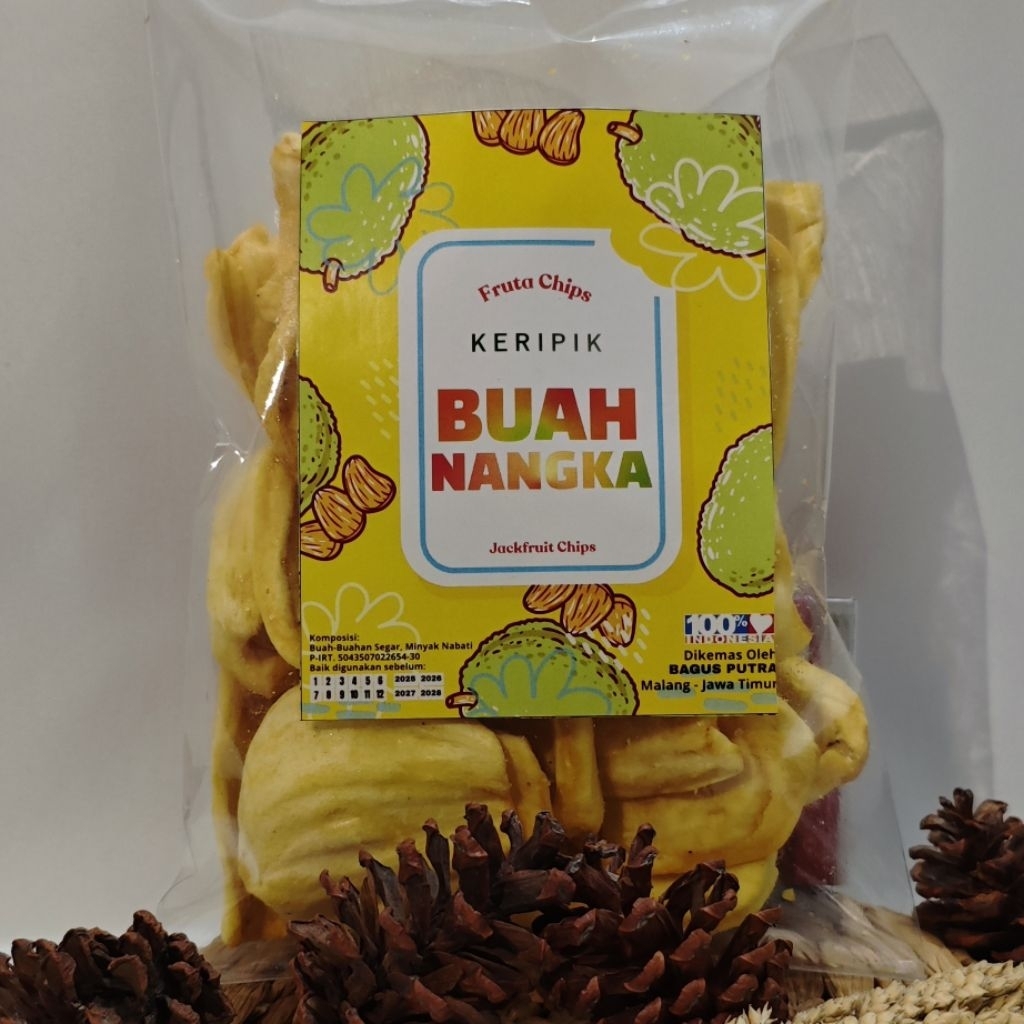 

KERIPIK BUAH NANGKA GRADE A keripik nangka oven keripik salak keripik apel keripik buah kering super
