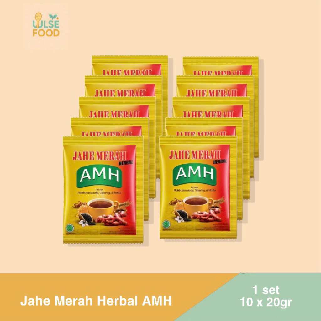 

Jahe Merah AMH Herbal - Minuman Herbal Instant