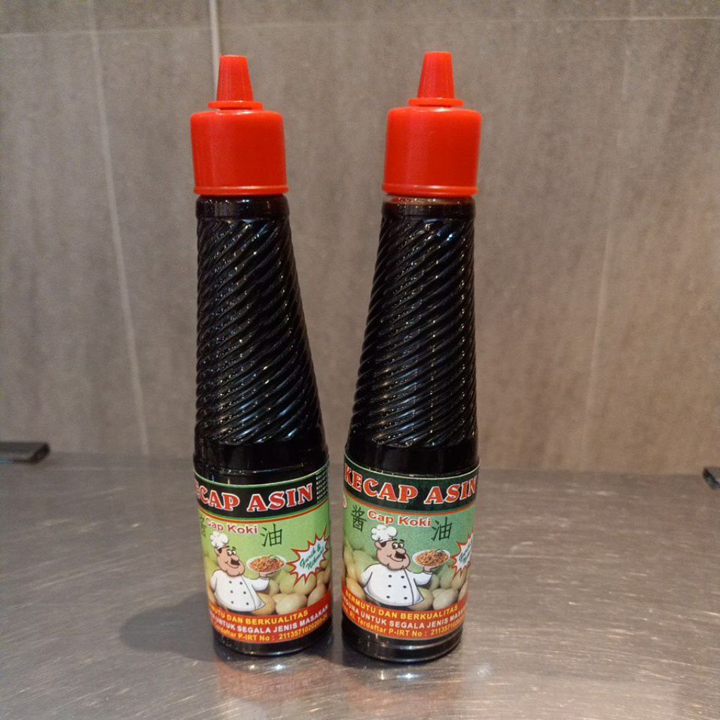 

kecap asin cap koki asli gurih dan nikmat