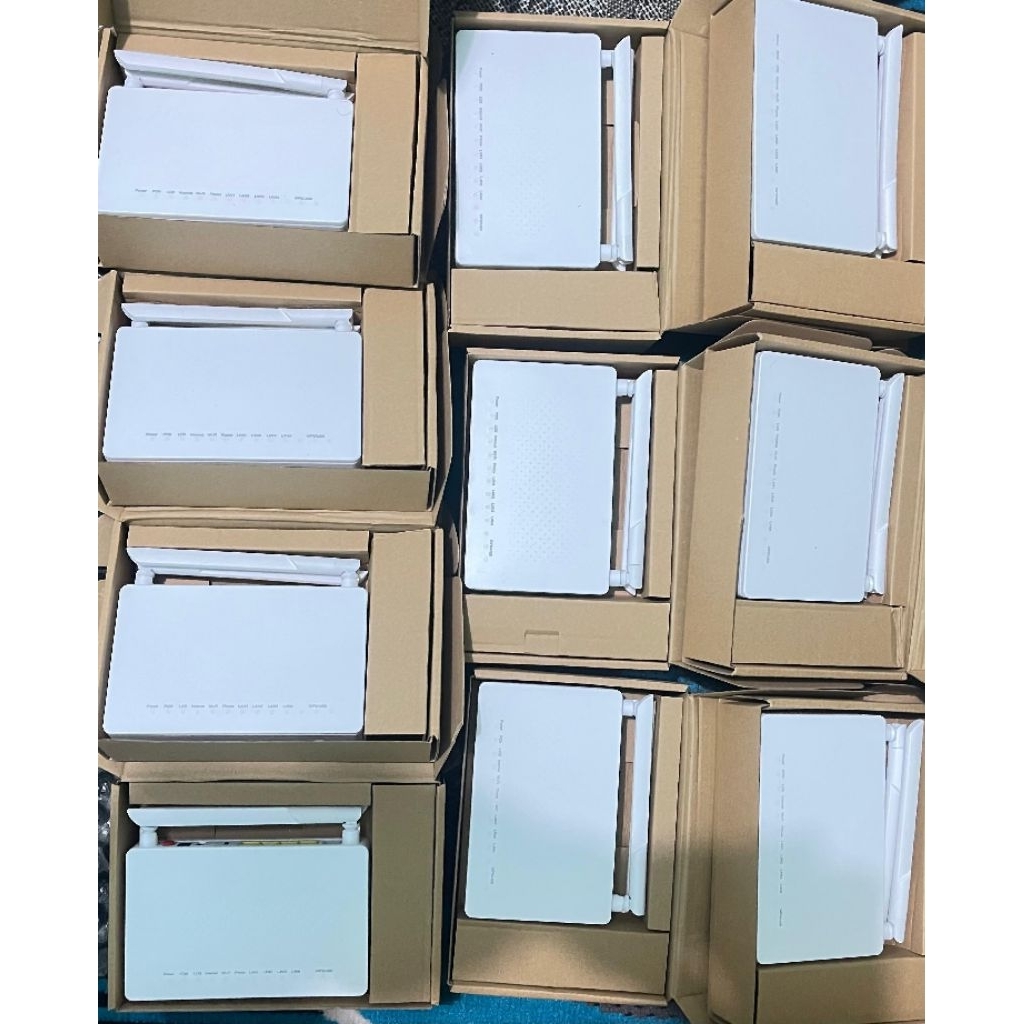 (10 UNIT) ROUTER ZTE F609 V3 GPON PORT BIRU MODEM BARU
